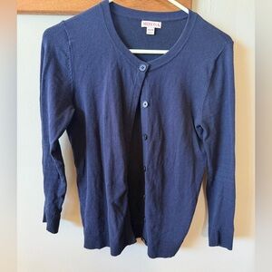 Merona Deep Blue Knit Sweater